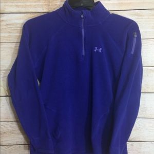 Women’s Under Armour Fleece Purple Sweater S